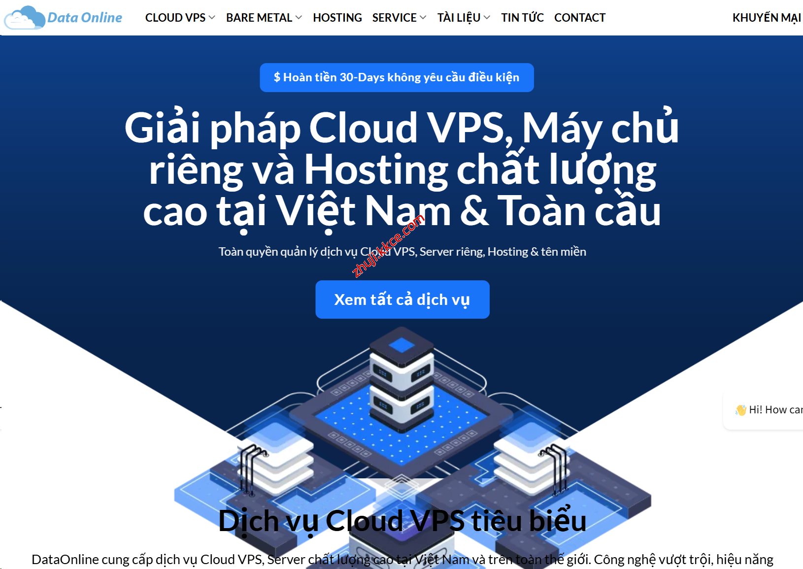 DataOnline - 越南VPS云低至¥111/年，提供住宅IP，独立服务器支持多IP
