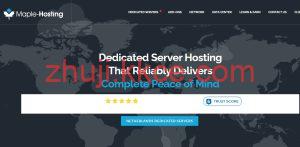 黑五特惠# Maple-Hosting 荷兰抗投诉独立服务器月付 $199 起 1Gbps 全双工不限流量