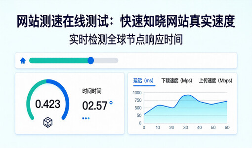 网站测速在线测试，轻松掌握网络真实状况！